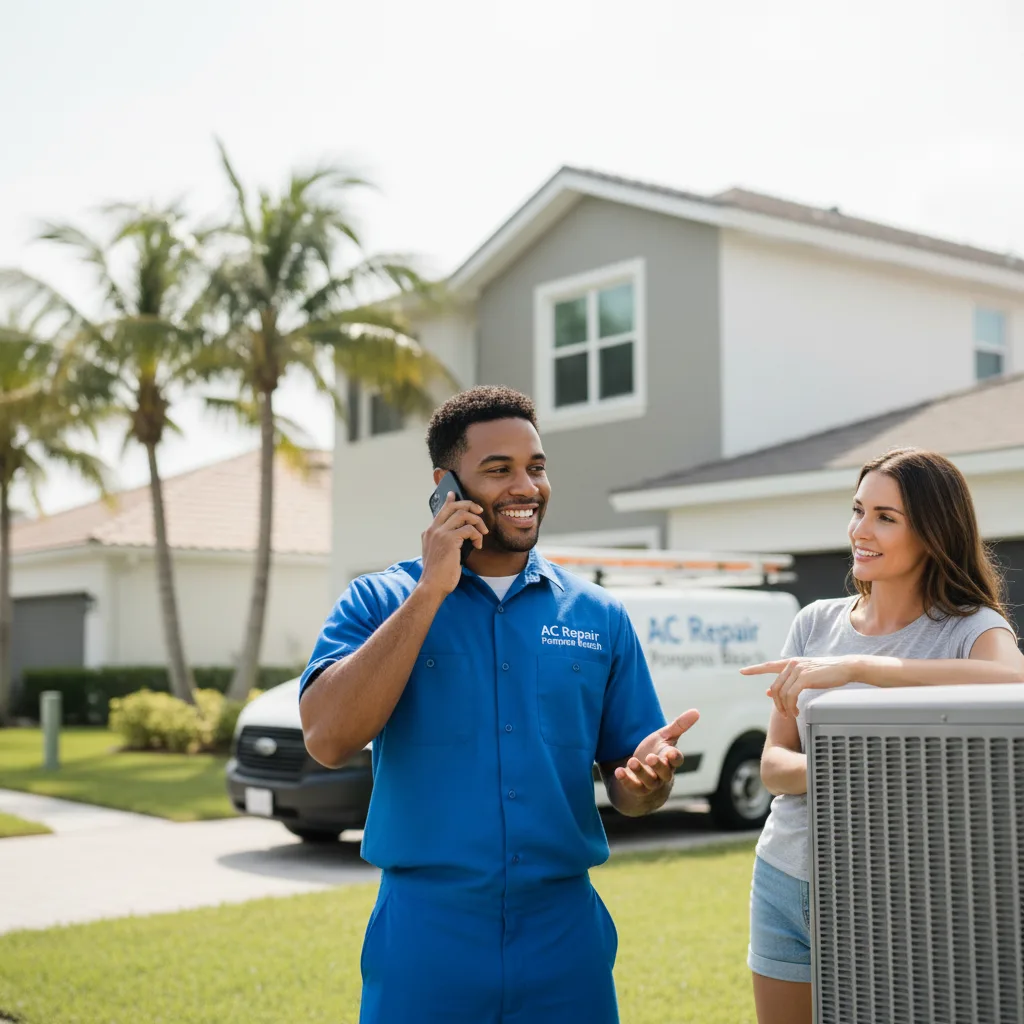 AC Repair Pompano Beach customer support in Horton